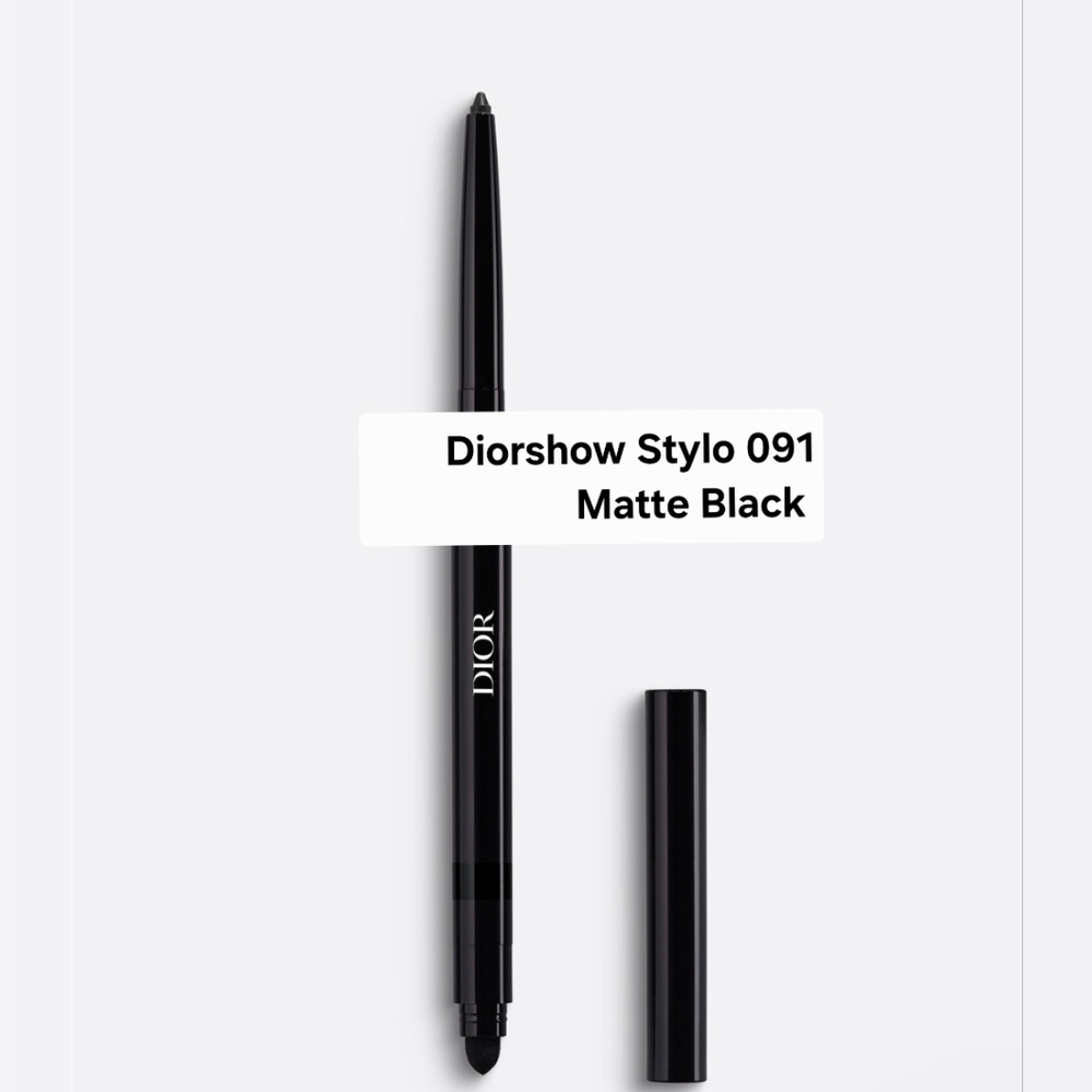 DIOR Diorshow Stylo 091 Matte Black . BNIB